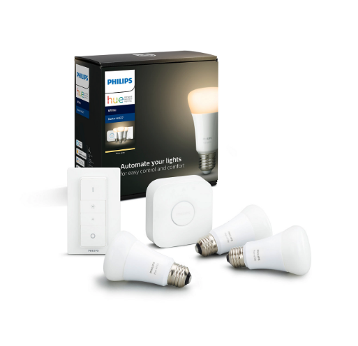 Kit Lampadina Smart white E27 + Bridge Hue + Dimmer switch